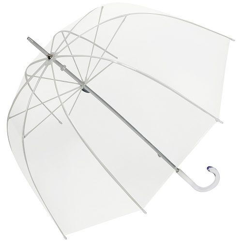 Átlátszó - harang alakú - manuális esernyő - Melina - átlátszó szegély - von Lilienfeld