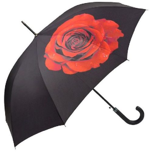 Rózsa - UV szűrős - automata hosszúnyelű esernyő / napernyő - von Lilienfeld