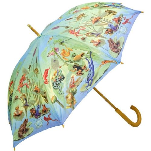 Békacsalád - UV szűrős - automata hosszúnyelű esernyő / napernyő - von Lilienfeld