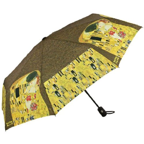 Klimt: A csók - UV szűrős - automata összecsukható esernyő / napernyő - von Lilienfeld