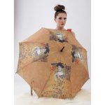 Klimt: Adele - UV szűrős - automata hosszúnyelű esernyő / napernyő - von Lilienfeld