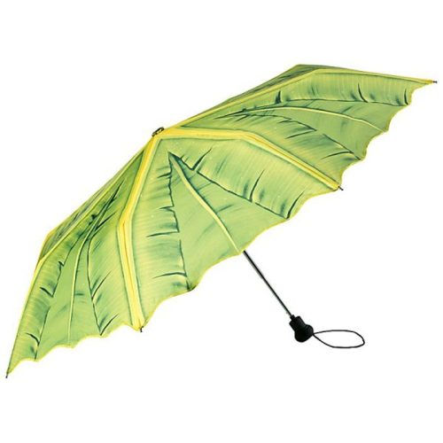 Pálmalevelek - UV szűrős - félautomata összecsukható esernyő / napernyő - von Lilienfeld