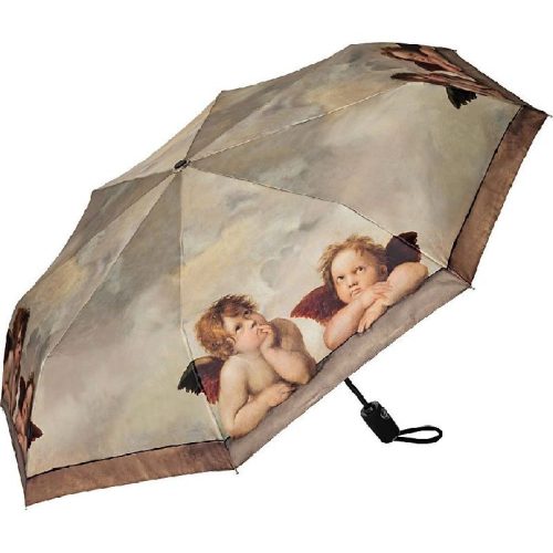 Raffaello: Angyalok - UV szűrős - automata összecsukható esernyő / napernyő - von Lilienfeld
