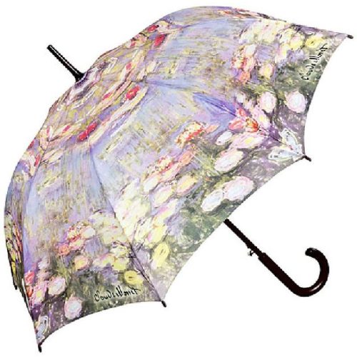 Monet: Vizililiomok - UV szűrős - automata hosszúnyelű esernyő / napernyő - von Lilienfeld