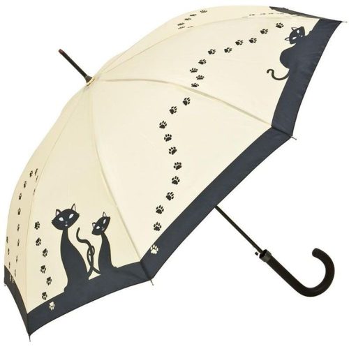 Fekete macskák - UV szűrős - automata hosszúnyelű esernyő / napernyő - von Lilienfeld