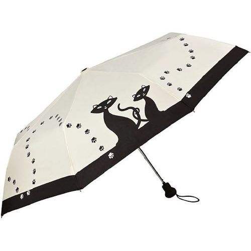Fekete macskák - UV szűrős - automata összecsukható esernyő / napernyő - von Lilienfeld