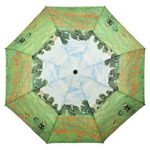 Monet: Pipacsvirágzás - UV szűrős - automata hosszúnyelű esernyő / napernyő - von Lilienfeld