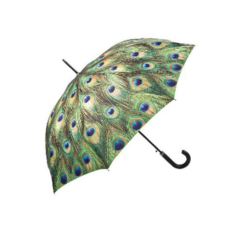 Páva - UV szűrős - automata hosszúnyelű esernyő / napernyő - von Lilienfeld