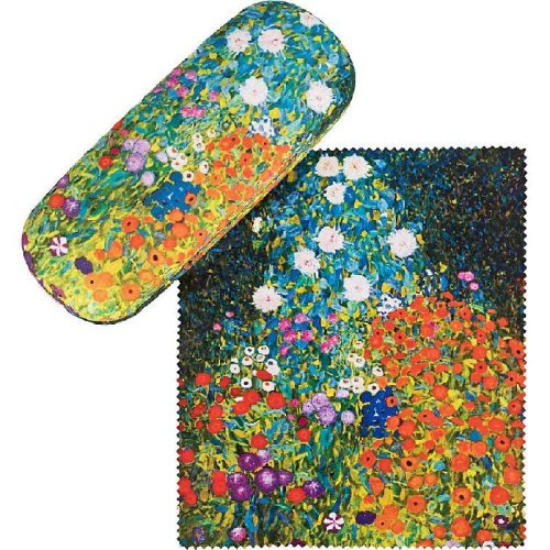 Klimt: Falusi kert - Szemüvegtok tisztítókendővel - von Lilienfeld