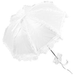 Esküvői ernyő - fehér - Malisa - von Lilienfeld
