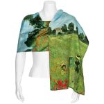 Monet: Pipacsvirágzás - Selyemsál 100% - von Lilienfeld - Selyemsál 100% - von Lilienfeld