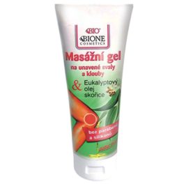  Bio Bione - Masszázsgél - Melegítő hatású eukaliptusz olajjal és fahéjjal 200 ml