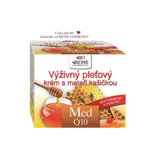 Bio Bione - Méz + Q10 - Tápláló arckrém méhpempővel 51 ml
