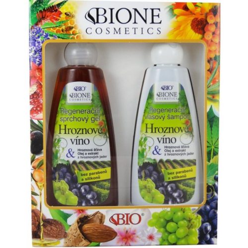 Bio Bione - Szőlő ajándékcsomag (Sampon 260 ml +Tusfürdő 260 ml)
