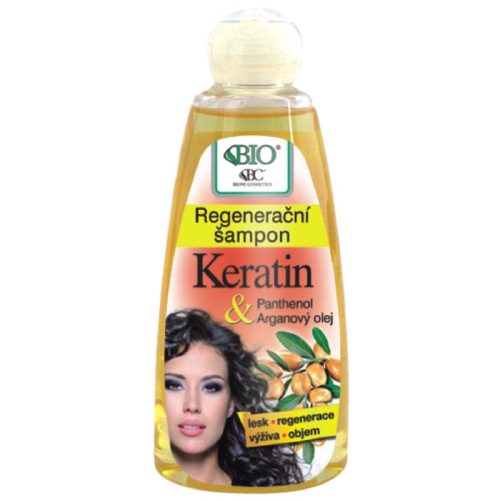 Bio Bione - Keratin + Panthenol + Argánolaj - Regeneráló Sampon 260 ml