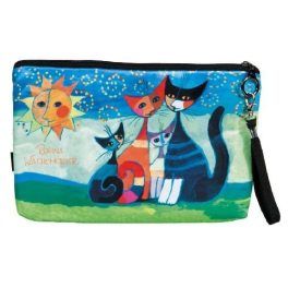   Kozmetikai táska 25x3x17cm, polyester, Rosina Wachtmeister: Moment di Felicitá