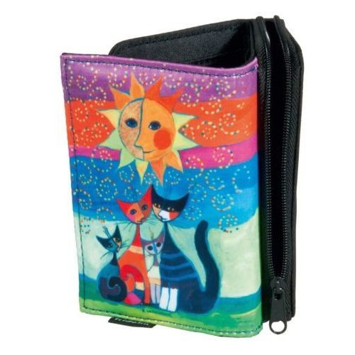 Pénztárca 9x3x12,5cm, polyester, Rosina Wachtmeister: Wonderland