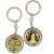 Kulcstartó fémkarika kétoldalas, Mucha: Monaco