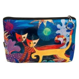   Kozmetikai táska 19x2,5x13cm, polyester, Rosina Wachtmeister: Wonderland