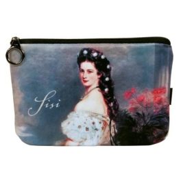 Kozmetikai táska 19x2,5x13cm, polyester, Sissi