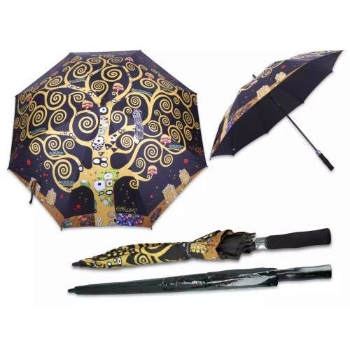 Esernyő, Hossza: 93 cm, dia: 120 cm, Klimt: Életfa