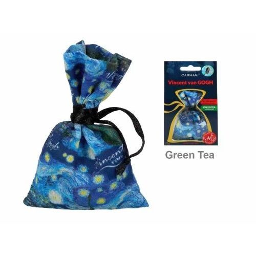 Illatzsák 8cm, Van Gogh: Csillagos éj, Green Tea