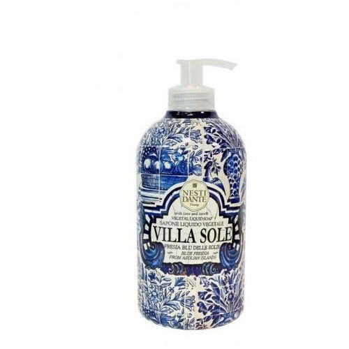 Villa Sole, Fresia blu delle Eolie (kék frézia) folyékony szappan 500ml