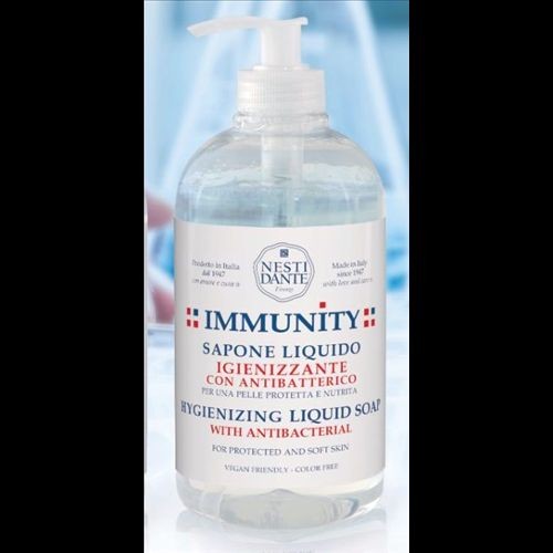 Immunity antibakteriális SLS mentesfolyékony szappan, bőrbarát, gyerekek is használhatják, 500ml