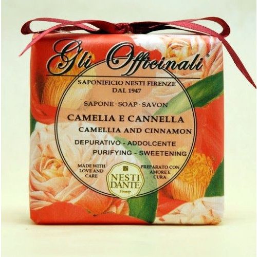 Gli Officinali, camellia and cinnamon szappan 200g
