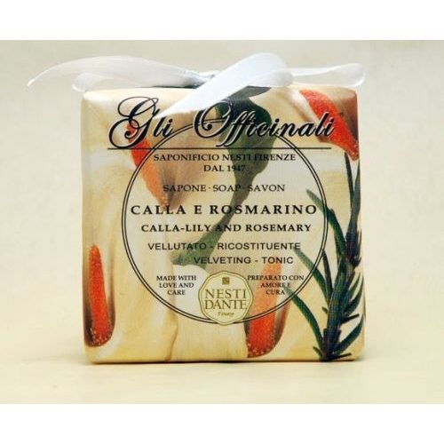 Gli Officinali, calla-lily and rosemary szappan 200g