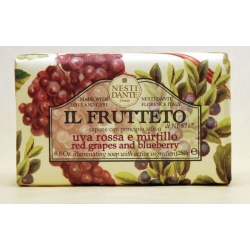 IL Frutteto, red grapes and blueberry szappan 250g