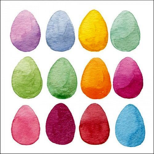 Easter Eggs papírszalvéta 33x33cm, 20db-os