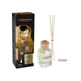   Szobaillatosító 100ml,  Klimt: The Kiss dobozban, rattanpálcikával, Orchid